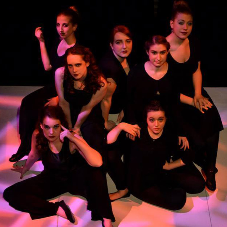 Group photo of dancers of Picasso's Women